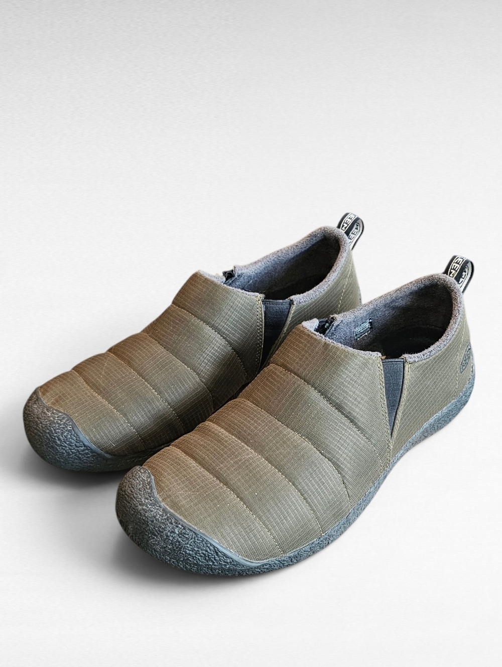Keen Men's Howser II Slipper Olive Green Size 12